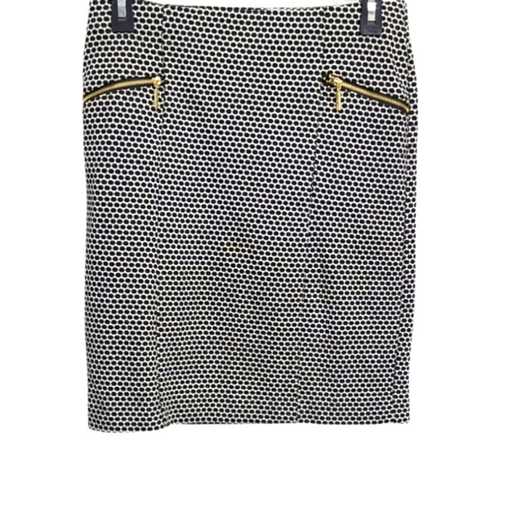 Alfani Black and White Women's‎ Pencil Skirt Size 4P